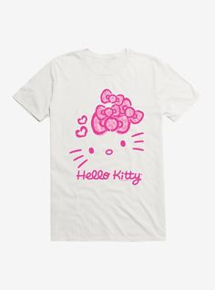 Lightweight 100% combined ring spun cottonWash cold; dry lowImportedListed in men's  unisex sizes White Short Sleeve Hello Kitty T-shirt, White Hello Kitty Crew Neck T-shirt, White Hello Kitty Print Crew Neck T-shirt, White Crew Neck T-shirt With Hello Kitty Print, White Hello Kitty Cotton T-shirt, White Hello Kitty Short Sleeve T-shirt, White Cotton Hello Kitty T-shirt, White Short Sleeve T-shirt With Hello Kitty, White Hello Kitty Graphic Tee