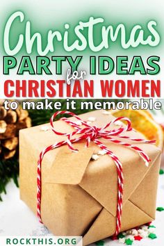 christmas party ideas for christian women to make it memorable