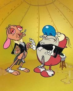 Ren And Stimpy poster 27x40| theposterdepot.com Movie Rooms, Draw Cartoons, Ren And Stimpy, Cartoon Doodle, Custom Photo Mugs, Drawing Cartoon Characters, 90s Cartoons, Metal Craft, Cartoon Posters