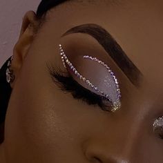 Prom Glam Makeup, Girly Makeup, Cute Eye Makeup, Makeup For Black Skin, Birthday Makeup