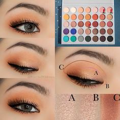 ⋆ MORPHE X JACLYN HILL EYESHADOW PALETTE ⋆ REVIEW & SWATCHES – Peace & Wilderness Make Up Mata, Eye Shadow Makeup, Morphe Makeup, Shadow Makeup