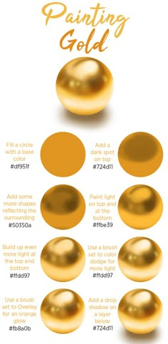 an info sheet showing the different types of paints