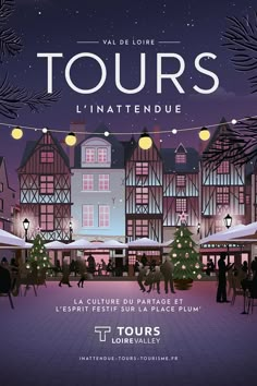 the poster for tours in france