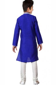 Product Features: Top Color: Blue Bottom Color: White Work: Embroidered Top Fabric: Art Silk Bottom Fabric: Art Silk Pack Of: 1 Kurta and 1 Churidar Occasion: Festive Disclaimer: There will be slight difference in digital to actual image Transitional Blue Salwar Kameez With Chikankari Embroidery, Blue Long Sleeve Salwar Kameez With Embroidered Border, Blue Straight Kurta With Embroidered Border, Blue Straight Kurta With Dori Work, Transitional Blue Salwar Kameez With Dori Work, Blue Embroidered Salwar Kameez Straight Kurta, Blue Churidar With Chikankari Embroidery For Festive Occasion, Blue Chikankari Embroidery Churidar For Festive Occasions, Festive Blue Churidar With Chikankari Embroidery