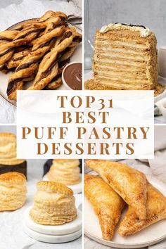 Top 31 Best Puff Pastry Desserts Sweet Puff Pastry Recipes, Puff Pastry Croissant, Sweet Puff Pastry, Nutella Puff Pastry, Pasties Recipes