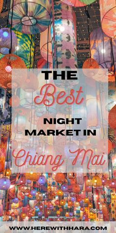 the best night market in orange, new york with text overlay that reads the best night market in orange, new york