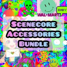 This Scenecore accessory bundle comes with lots of cute jewelry✨ Kandi Cuffs only come with bracelet bundle, as of right 🫶🏾 Knee Highs ( One size fits most) - All black  -Black and white striped -Black and grey striped  -Black and pink striped  Arm warmers ( One size fits most) - All black - White and black striped - Black and white striped  - Black and Grey striped  Mystery Bubble: 2-3 Accessories  Mini bundle: - 3 Accessories  - Pair of Arm Warmers  Necklace Bundle: - 5 Necklaces Starter kit Kidcore Tv Head, Goblincore Accessories, Scenecore Clothes, Scenecore Kandi, Striped Arm Warmers, Scene Kandi, Scene Clothing, Scene Clothes, Scene Jewelry