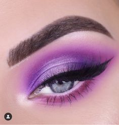 Lilac Makeup, Eyeshadow Ideas, Bridal Eye Makeup, Make Up Inspo, Makeup Eyes, Bold Makeup, Eyeshadow Looks, Beautiful Makeup, Beauty Inspiration