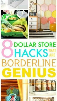 8 dollar store hacks that are borderline genius