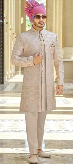 Details : Color - Beige  Any Color you may ask(only one colour)  Fabric Imported Fabric  Work Details ;plain Bottom Details Beige-- Pajama Package Include : Top , Bottom, kurta All others accessories are for photography purpose only . Just the Top and bottom available . Color variation may be there slightly , due to computer resolution and camera . Groom Kurta Designs, Marriage Party Dress For Men, Aza Fashion Mens, Kurta For Wedding For Men, Wedding Indo Western Dresses For Men, Ring Ceremony Outfit For Men, Men’s Indo Western Outfit, Beige Sherwani Groom, Indo Western Dress For Men Grooms