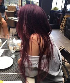 Wine Hair, Red Hair Inspo, Cherry Hair, Long Red Hair, Pretty Hair Color, Burgundy Hair, Dye My Hair, Hair Dye Colors