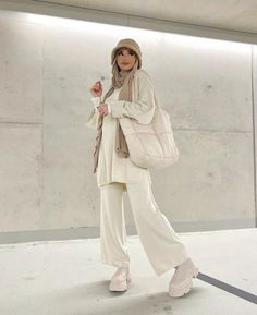 Fall Fashion Outfits Casual, Modest Winter Outfits, Estilo Hijab, Stile Hijab, Street Hijab Fashion, Mode Turban, Modest Fashion Hijab