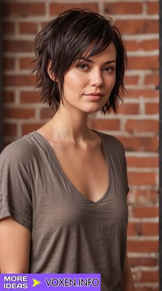 23 Trendy Short Shag Haircuts for 2024: Fine, Thick, Curly Hair & More | Women’s Styles Angled Hairstyles, Fine Shag Haircut, Shag Haircut Women’s, Sassy Haircuts Medium Choppy Layers, Edgy Shaggy Hair, Short Shag Haircuts For Fine Hair Round Faces, Shaggy Short Hair Wolf Cut, Shaggy Short Hair Bob, Disconnected Pixie