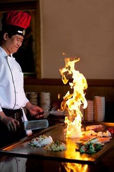 #Rolls #Sushi #Ichiban #SiouxCity #IA #Japanese #Steakhouse Hibachi Chef, Chef Pictures, Restaurant Design Inspiration, Container Restaurant, How To Cook Liver, Ramen Restaurant, Restaurant Week