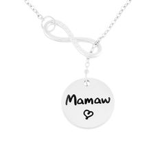 PRICES MAY VARY. ❤Mamaw Necklace Grandma Gift Birthday Gifts for Grandmother Gift Family Jewelry❤- Engraved "Mamaw". Perfect Mother's Day gift, birthday gift, Christmas gift, and Thanksgiving gift for grandma. Express your deep love and concern to your Mamaw! Show your Mamaw how much you love and appreciate her with this sweet mamaw necklace. ❤Premium Material❤- Made of high quality 316L stainless steel, it doesn’t rust, change color or tarnish. We use firmer, stronger and thicker o-rings to con Mamaw Gifts, Gifts For Grandmother, Family Jewelry, Birthday Gifts For Grandma, Family Jewellery, Grandmother Gifts, Grandma Gift, Gift For Grandma, Thanksgiving Gift