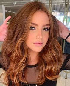 Hair 2022, Long Face Hairstyles, Copper Hair Color, Auburn Hair, Copper Hair, Hair Inspo Color