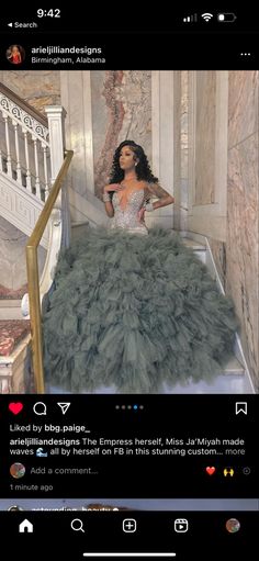 Prom Dresses 2022 Fluffy, Gorgeous Prom Dresses Ball Gown, Puffy Bottom Prom Dress, Luxury Ruffled Ball Gown For Prom, Colored Prom Dresses, Prom Dresses For Brown Skin, Prom Dress Inspiration Plus Size, Extra Prom Dresses Ball Gown, Extravagant Birthday Dress