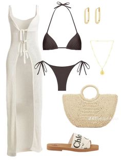 Beach Wear Outfits, Cute Swimsuits, Looks Chic, Cute Simple Outfits, Summer Fashion Outfits, Grace Kelly