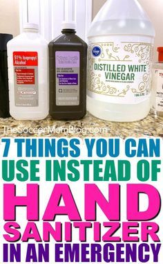 the 7 things you can use instead of hand sanitizer in an emergency