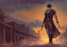 Steampunk Tendencies, The Dark Tower, Heroic Fantasy, Racing Art, Steampunk Art