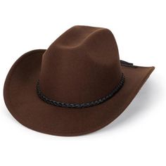 New Product *Material: 65% Polyester, 35% Wool Material, Soft Comfortable And Breathable Design, Suitable For All Seasons *Modern Cowboy Hat: This Hat Is Lightweight, Features A Moisture Wicking Sweatband Inside The Hat, Curved Brim And Tapered In The Front For A Modern Look On A Classic Style *Band Style: Black,Vegan Leather Strap With A Metal Studs Throughout The Band, Great Accessory For Unisex *Black Cowboy Hat: Our Western Hat Will Dress Up Any Cowboy Or Cowgirl! Costume Party, Bridal Showe Fitted Brown Casual Hat, Casual Fitted Brown Hat, Casual Brown Hat For Western-themed Events, Black Straw Cowboy Hat, Cowboy Hat Cheap Red Bruned Brown, Luxury Black Cowboy Hat For Western-themed Events, Dark Brown Felt Cowboy Hat, Cheap Black Brimmed Cowboy Hat, Cowboy Themed Birthday Party