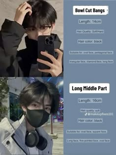 Bangs Based On Face Shape, Oval Face Short Haircut Men, Square Face Hairstyles Men Long, Cute Haircuts For Square Faces, Square Faces Hairstyles, Korean Style Haircut Men, Hairstyle For Oval Face Shape Men, Haircuts For Oval Shaped Face Men, Long Hair For Oval Face Shape