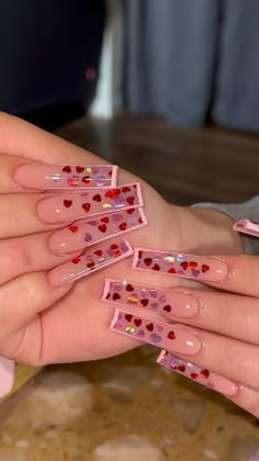 Yailene Rubio🇲🇽 on Instagram: "😩 Inspo @bbabynailsxo 💓 #nailsofinstagram #nails #nail #nailart #naildesigns #nailsonfleek #nails2inspire #nailswag #nailinspo #naildesign #exploremore #nailpolish #nailporn #nailartist #nailfie #nailpro #nailtech #stocktonnails #209nails #explorepage #valentinesnails" Purple Acrylic Nails, Grunge Nails, French Acrylic Nails, Blush Nails, Dope Nail Designs, Long Acrylic Nails Coffin, Acrylic Nails Coffin Pink, Unique Acrylic Nails, Ballerina Nails