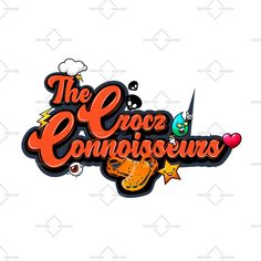 the crocce connoisses logo is shown in red and black on a white background