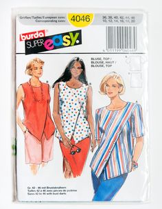 two women in dresses and top sewing pattern