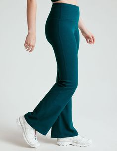 Our new bootcut pant featuring our bestselling, curve-flattering overlap waistband - you know the one, the At Your Leisure style. Just ask the fans, this waistband looks *amazing* on every shape, creating a stunning silhouette. Bootcut shape is perfect for everyday wear; we especially love it for relaxed days at office and while traveling when we want to look polished on-the-go. Overlapping front waistband 5” waistband, sits at natural waist Bootcut leg 31.5" inseam Uniquely created to flatter every shape Look Polished, Bootcut Pants, Beyond Yoga, Casual Pants, Love It, To Look, The One, Everyday Wear, That Look