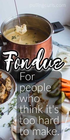 This super easy cheese fondue recipe will have your family gobbling up the fromage in no timePluslots of awesome dipper ideas Easy Cheese Fondue Recipe, Easy Cheese Fondue, Frappuccino Starbucks Secret Menu, Chipotle Copycat Recipes