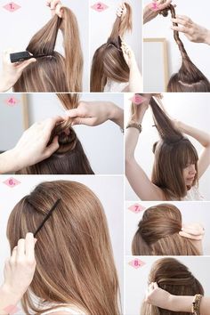 Hair Bump Hairstyles, Hair Bump Tutorial, Pouf Hair, Disco Hair, Bump Hairstyles, Hairstyles Theme, 70s Hair, Bouffant Hair