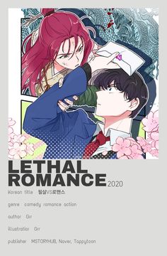 lethal romance Action VS Romance 필살VS로맨스 minimalist poster manga manhua manhwa webtoon anime characters romance drama comedy action historical fiction novel sci-fi polaroid poster korean kdrama shoujo action action mystery supernatural psychological sci-fi manhwa Badass Female Lead Breaking the Fourth Wall Cliches Handsome Male Lead High School Martial Artist/s Parody Popular Male Lead Strong Female Lead Lethal Romance Manhwa, Mahwah Romance, Manga Recommendation Shoujo, Modern Romance Manhwa, Comedy Manhwa, Manwha Recommendations, Manhwa Poster, Manhua Romance, Best Family Halloween Costumes