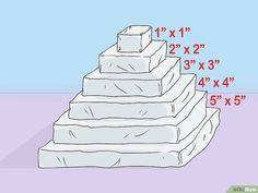 how to build a pyramid with pictures wikihow