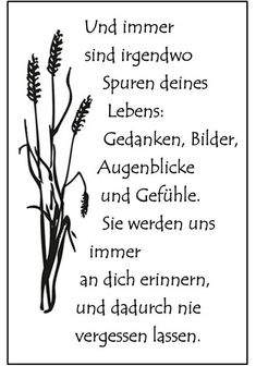 a poem written in german with flowers