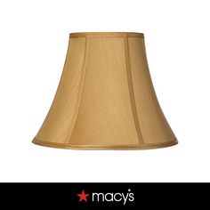 a lamp shade that is on top of a white background with the words macy's written below it