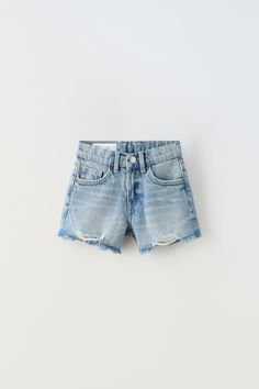 FRAYED DENIM SHORTS Cutoff Jean Shorts With Pockets, Zara Shorts With Pockets, Zara High-waisted Shorts With Pockets, Zara Cotton Jean Shorts, Zara High-waisted Cotton Jean Shorts, Zara Casual Jean Shorts, Zara Cutoff Cotton Jean Shorts, Zara Cotton Jean Shorts With Frayed Hem, Zara Cotton Shorts With Frayed Hem