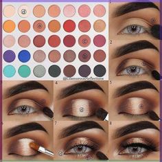 Jaclyn Hill Makeup Tutorials, Jaclyn Hill Makeup, Smoky Eye Tutorial, Homecoming Makeup Black, Neutral Eyeshadow, Eye Makeup Steps, Pinterest Makeup, Jaclyn Hill