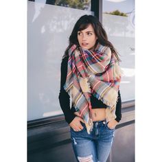 Flannel Plaid Frayed Edge Blanket Scarf. No Trades. Price Is Firm Unless Bundled. Scarf Measures At 60"X55" Diy Blanket Scarf, Tartan Blanket Scarf, Fall Blanket, Scarf Trends, Winter Plaid, Tartan Scarf, Plaid Blanket Scarf, Plaid Blanket, Blanket Scarf