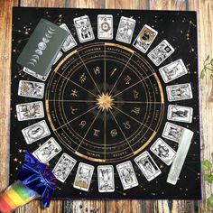 Tarot Tablecloth Tarot Cards Moonlight Flower Tablecloth Butterfly Table Cloth Altar Witchcraft Altar Witchcraft, Butterfly Table, Board Game Table, Game Table, Table Games, Table Cover, Table Covers, Tarot Cards, Board Games