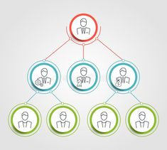 a network diagram with five people connected to each other stock photo, images and royalty