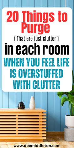 Subscribe For The Year Long Thorough Declutter Series - deemiddleton.com Decluttering Minimalist, Minimalist Decluttering, Minimalism House, Minimalism Aesthetic, Zen Home, Minimalism Home