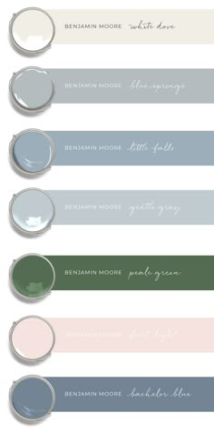 the different shades of paint that can be used to decorate walls and ceilings in any room