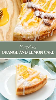 Mary Berry Orange And Lemon Cake Ginger Cake Recipe Mary Berry, Baked In Vermont, Cakes 2023, Orange Recipes Dessert, Berry Cake Recipe, Butterscotch Recipes