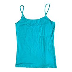 Time And Tru Women’s Turquoise Spaghetti Strap Camisole Tank Top Nwot Brand: Time And Tru Size: Small 95% Cotton 5% Spandex. Turquoise Blue Spaghetti Strap Layering Camisole Tank Top. Green Cami Top With Adjustable Straps, Green Tank Top With Adjustable Straps, Green Camisole Top With Adjustable Straps, Green Adjustable Strap Camisole Top, Blue Tank Top With Built-in Bra, Green Seamless Spaghetti Strap Top, Blue Casual Tops With Tank Straps, Casual Blue Tank Top With Tank Straps, Casual Blue Tops With Tank Straps