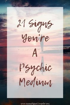 21 Signs You're A Medium Becoming A Medium, Manifestation Gifts, Psychic Empath, Psychic Development Learning, Witch Powers, Spiritual Medium, Spiritual Photos, Psychic Gifts