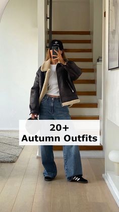 Discover 20+ Autumn Outfits You Need to Try This Year! Embrace alledaagse outfits and ținută casual styles perfect for everyday wear. Cozy up in a downtown sweater or go bold with aesthetic 80s and grunge fits. Explore the unique blend of grunge fairycore and estilo indie for a standout look. Don an oversize sweater for ultimate comfort and incorporate earthy outfits into your fall wardrobe for a grounded, stylish vibe.