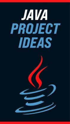 a book cover with the title'project ideas'in red, blue and black