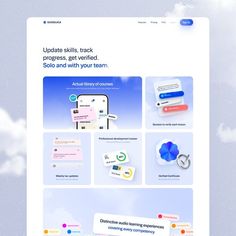 the landing page for an app designed to look like a website