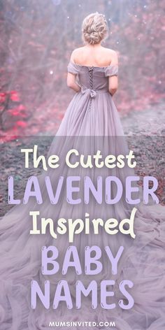 the cutest lavender inspired baby names